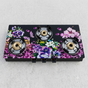 The Floral Collection 3-Burner